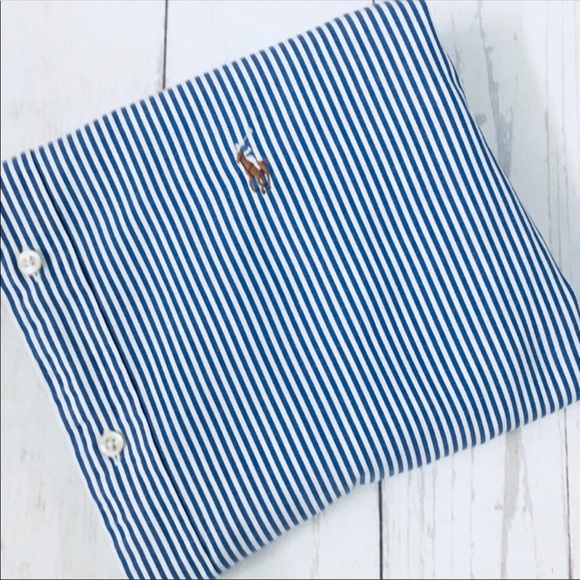 Men Polo by Ralph Lauren Long Sleeve Button Down - Picture 1 of 8